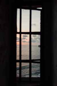silhouette of window